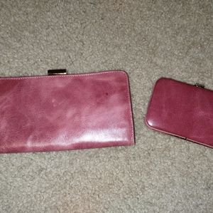 Vintage Latico wallet and card set